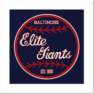 Defunct Baltimore Elite Giants Baseball Team Posters and Art